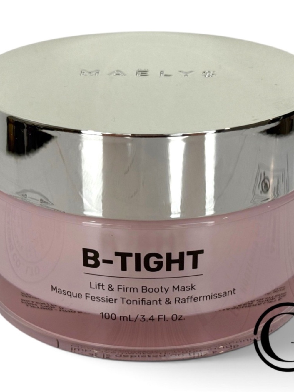 Maelys B-TIGHT Lift & Firm Booty Mask 100ml 3.38 Fl Oz New Without Box